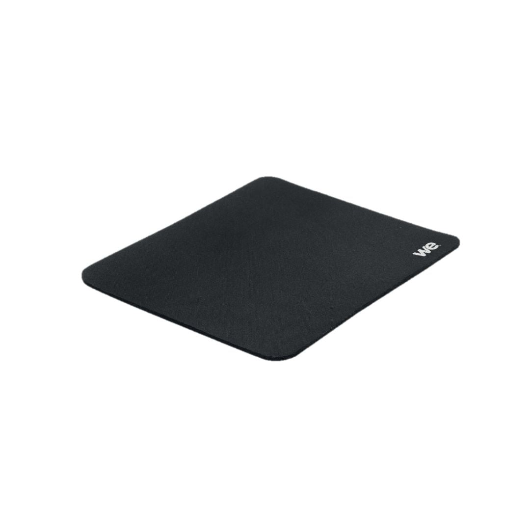 Box de 50 Tapis de souris WE basique noir, Tapis 23 x 19 x 0,3 mm, Base antidér