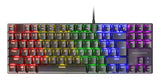 Clavier Gamer mécanique (Blue Switch) Mars Gaming MK80 RGB (Noir)