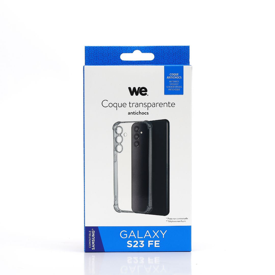 WE Coque de protection TPU SAMSUNG GALAXY S23 FE Transparent