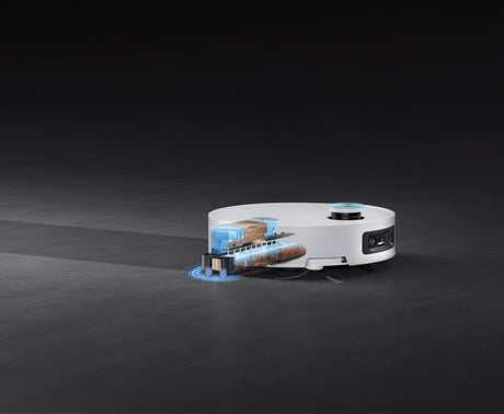 DREAME Aqua 10 Ultra Track Complete - Aspirateur Robot Laveur - Lavage 45 °C - Obstacles 6 cm - Nettoyage Auto de la Serpilliere