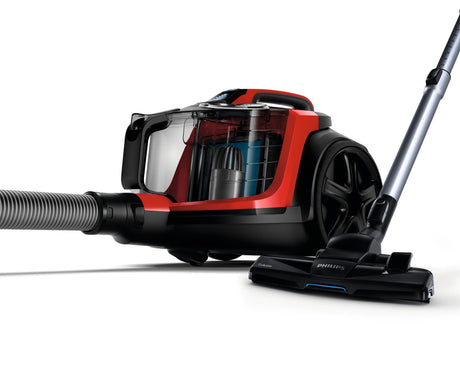 Aspirateur sans sac - PHILIPS - FC9729/09 - Série 7000 Power pro Expert  - 900W - PowerCyclone 8 - Rouge