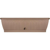Jardiniere - GARDEN ID Terraflor - Taupe 60 cm - Solidité - Réserve d'eau - Recyclé & 100% recyclable - Volume pour plantes.