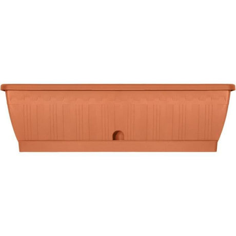 Jardiniere - GARDEN ID Terraflor - Terra 60 cm - Solidité - Réserve d'eau - Recyclé & 100% recyclable - Volume pour plantes.