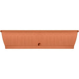 Jardiniere - GARDEN ID Terraflor - Terra 80 cm - Solidité - Réserve d'eau - Recyclé & 100% recyclable - Volume pour plantes.