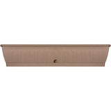 Jardiniere - GARDEN ID Terraflor - Taupe 100 cm - Solidité - Réserve d'eau - Recyclé & 100% recyclable - Volume pour plantes.