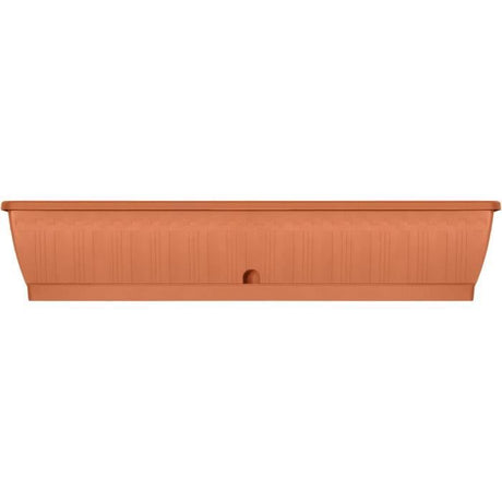 Jardiniere - GARDEN ID Terraflor - Terra 100 cm - Solidité - Réserve d'eau - Recyclé & 100% recyclable - Volume pour plantes.