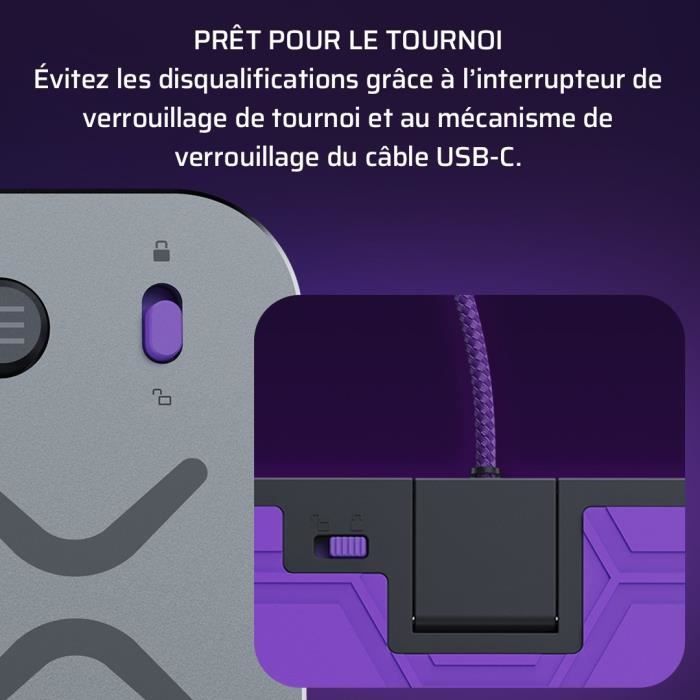 Manette de combat sans levier - Xbox - Victrix Pro KO Leverless Fight Stick - Gris