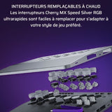 Manette de combat sans levier - Xbox - Victrix Pro KO Leverless Fight Stick - Gris