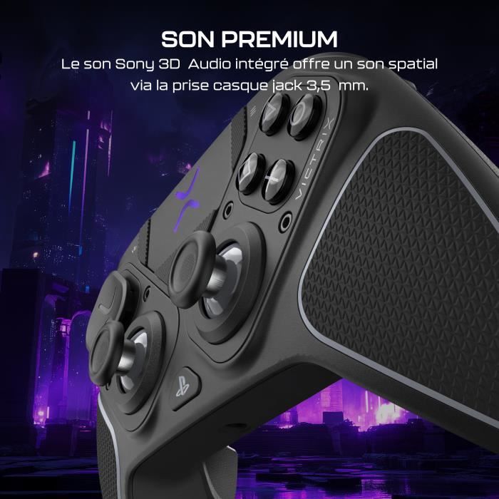 Manette modulaire - Playstation - Victrix Pro BFG Reloaded - Sans fil - Noir