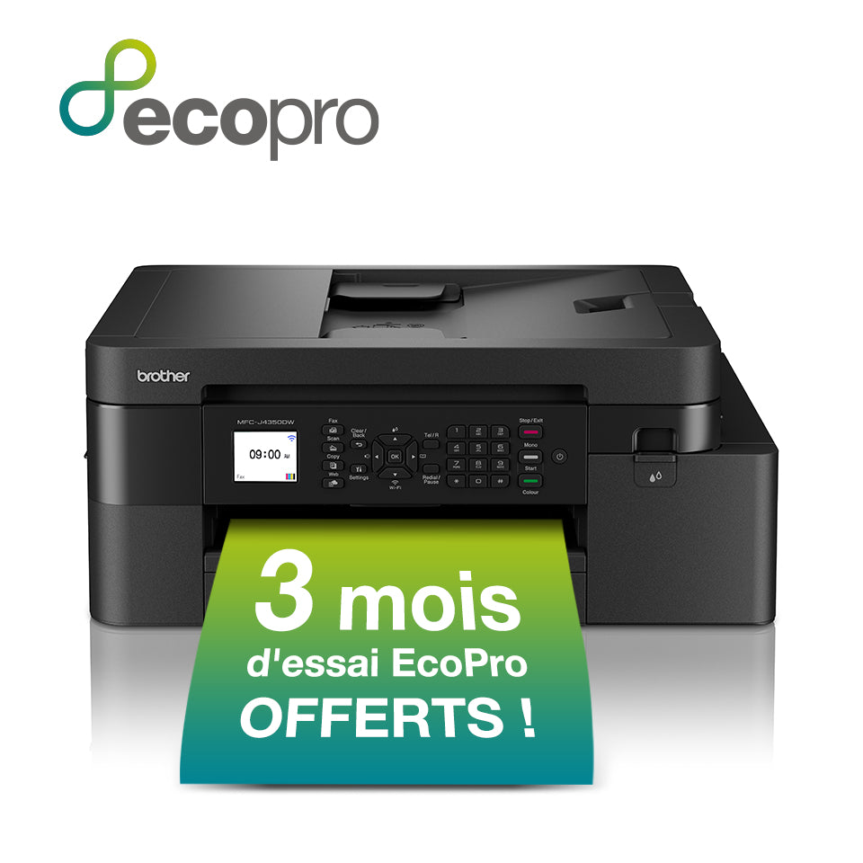 Imprimante Multifonction 4en1 Brother Mini ST MFC-J4350DW (Noir)