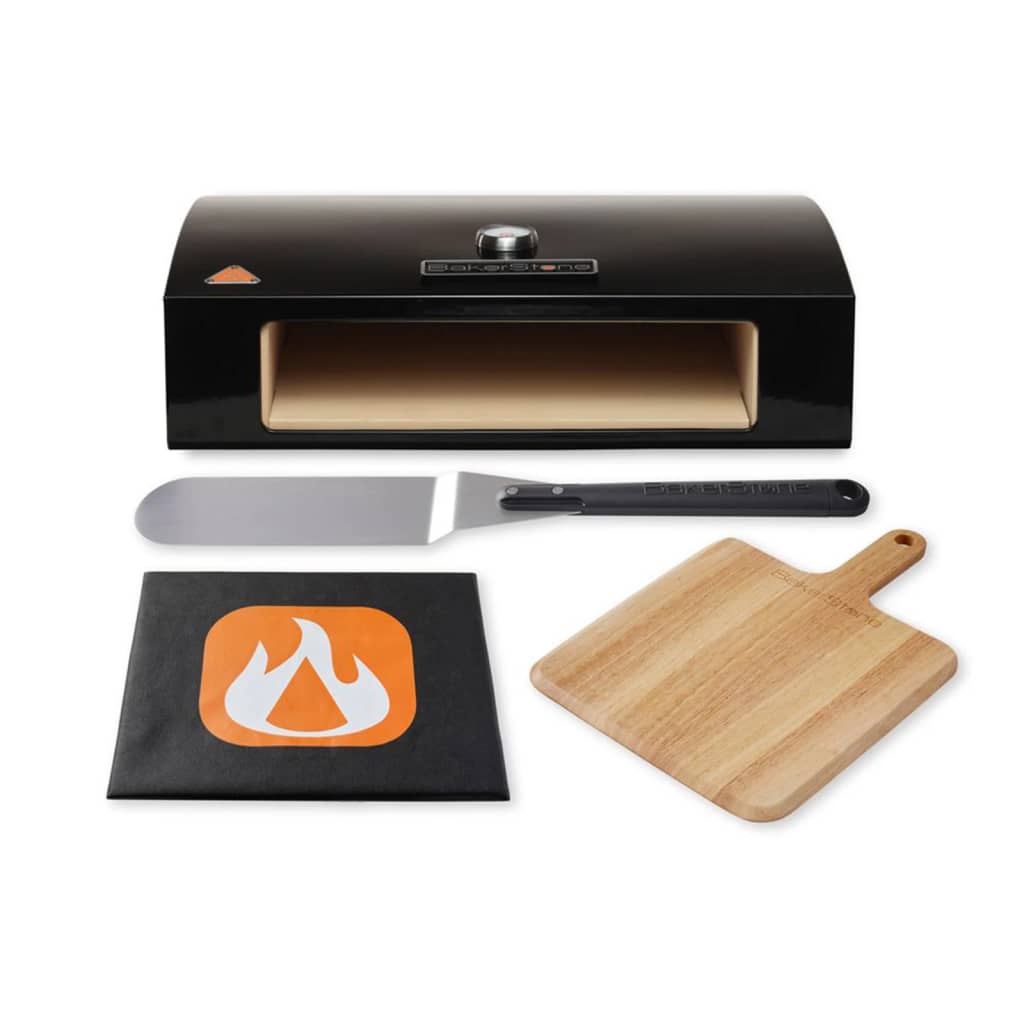 BakerStone Pizza Oven Set Black