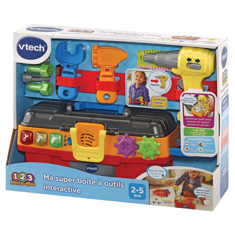 VTECH - 1,2,3 Imite-Moi - Ma Super Boite a Outils Interactive