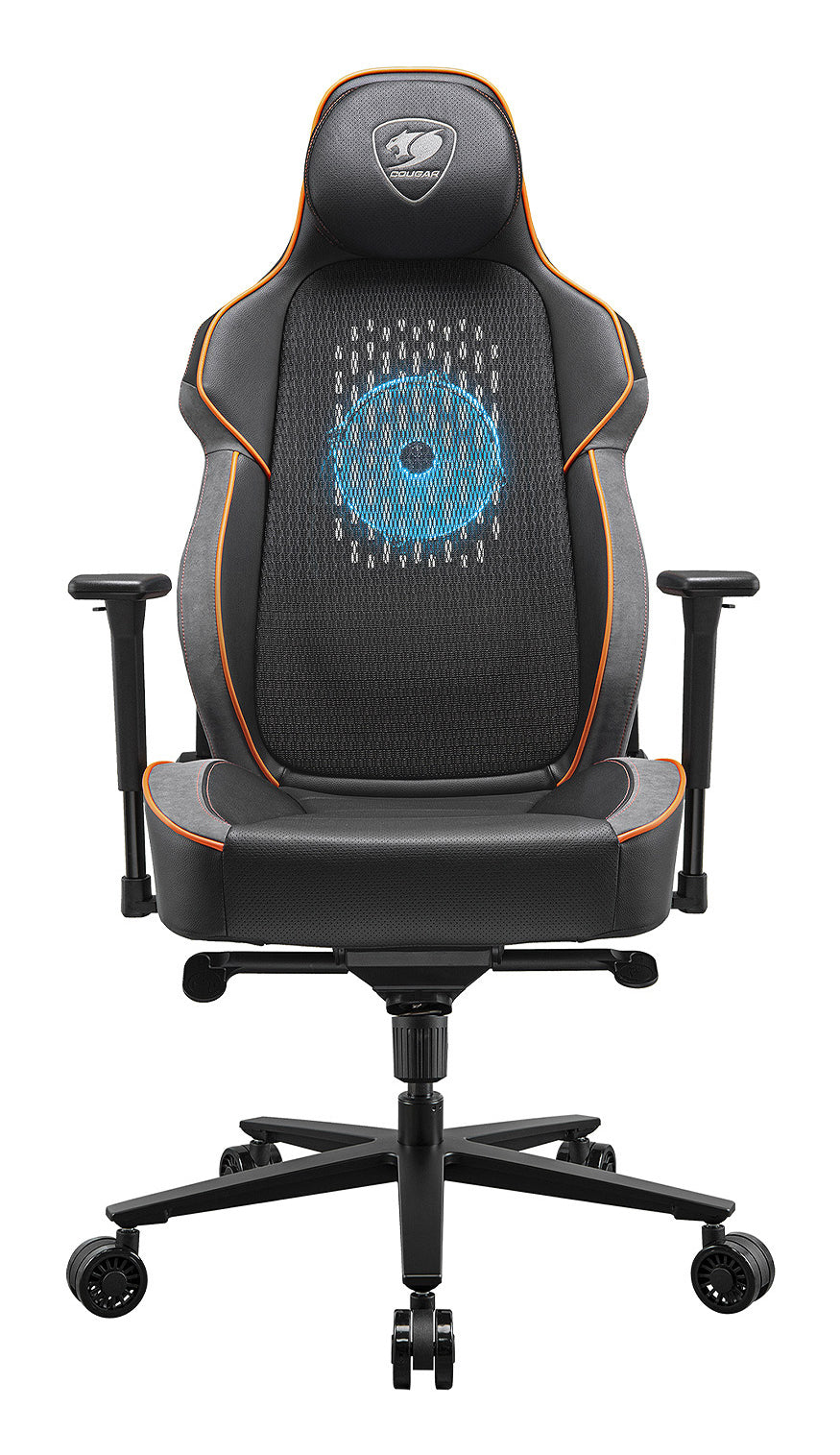 Fauteuil Cougar NxSys Aero RGB (Noir/Orange)