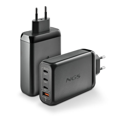 Chargeur secteur NGS Bud 3x USB-C + 1x USB-A 140W (Noir)