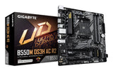 Carte mere - GIGABYTE - B550M DS3H AC R2 - Format Micro-ATX - Chipset AMD B550 - DDR4 & PCIe 4.0 - WiFi AC