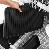 Grill multifonctions - BRAUN - Multi Grill 9 - 2000 W - 3 positions de chauffe - Noir / Acier