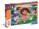 CLEMENTONI - 24 pieces Maxi - Dora