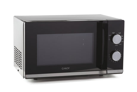 Micro-ondes Gril CANDY CMG20TNMB Moderna 20L 700W - Gril 900W - UI mécanique 6 niveaux de puissance - Fonction Décongélation poids
