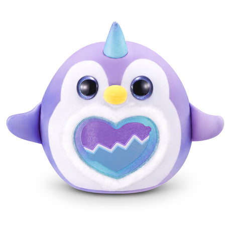 oeuf surprise peluche - RAINBOCORNS - Eggzania Frozen Mania - Theme givré - Peluche a découvrir - Accessoires inclus