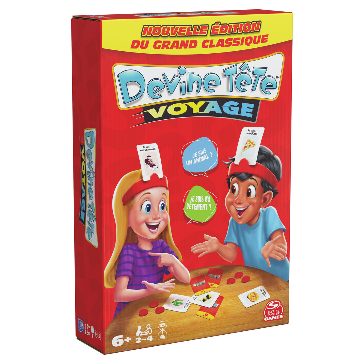 Devine tete Voyage - Jeu de société famille - des 6 ans