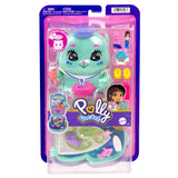 Polly Pocket-Coffret Chaton Marin-Jouet De Voyage - 4 ans+- JCR37