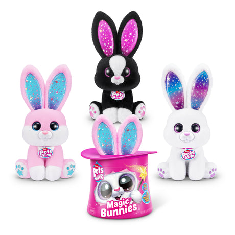 Jeu interactif - ZURU - PETS ALIVE Magic Bunnies - 20 surprises - Effets lumineux - Mixte