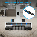 MEDION P350 - Aspirateur Balai sans Fil - Puissance 24 kPa / 350W - Capteur de poussiere - HEPA H13 - Ecran Tactile LED