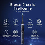 Brosse a dents électrique connectée - ORAL-B -iO 9 XMAS Edition - Noir - Mouvement oscillo-rotatif