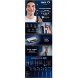 Brosse a dents électrique connectée - ORAL-B -iO 9 XMAS Edition - Noir - Mouvement oscillo-rotatif