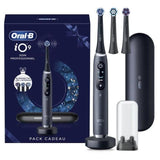 Brosse a dents électrique connectée - ORAL-B -iO 9 XMAS Edition - Noir - Mouvement oscillo-rotatif