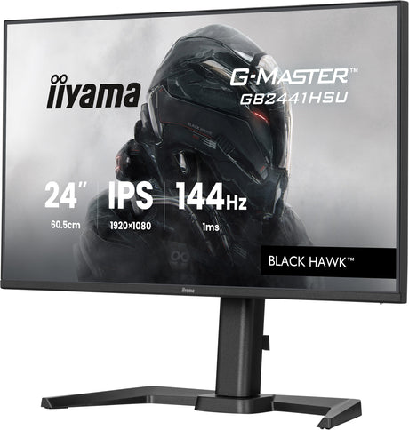 Ecran PC Gamer - IIYAMA - 24'' - FHD - 144Hz - Dalle IPS - 1ms - Réglable en hauteur - G-Master