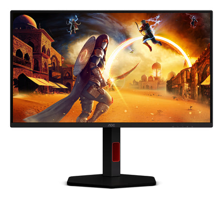 Ecran PC Gamer - AOC - 24,5'' - FHD - 420Hz (OC, 400Hz native) - Dalle Fast IPS - 0,3ms - Réglable en hauteur - 25G4KUR