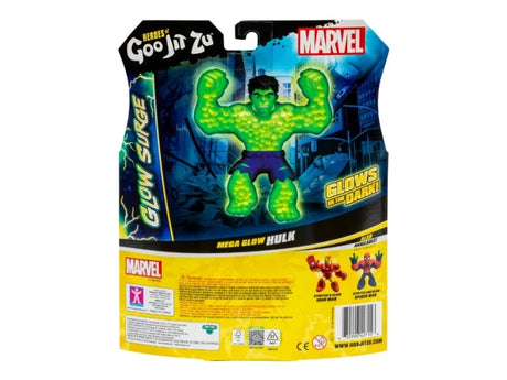 Hulk Glow Surge 11cm - HERoeS OF GOO JIT ZU - MARVEL - Figurine lumineuse et extensible