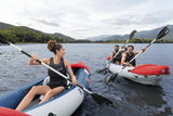 Kayak gonflable - BESTWAY - 65132 - Rapide X3 Hydro-Force™ - 381 x 100 cm, 3 places, 250 kg max, 2 pagaies, pompe