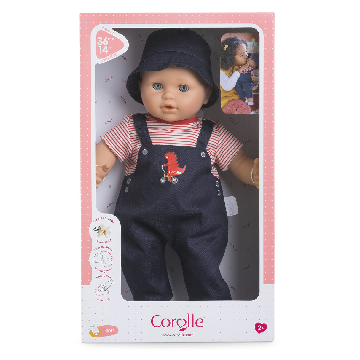 Mon Grand Poupon COROLLE - Eliott - 36 cm - Senteur de vanille - des 2 ans