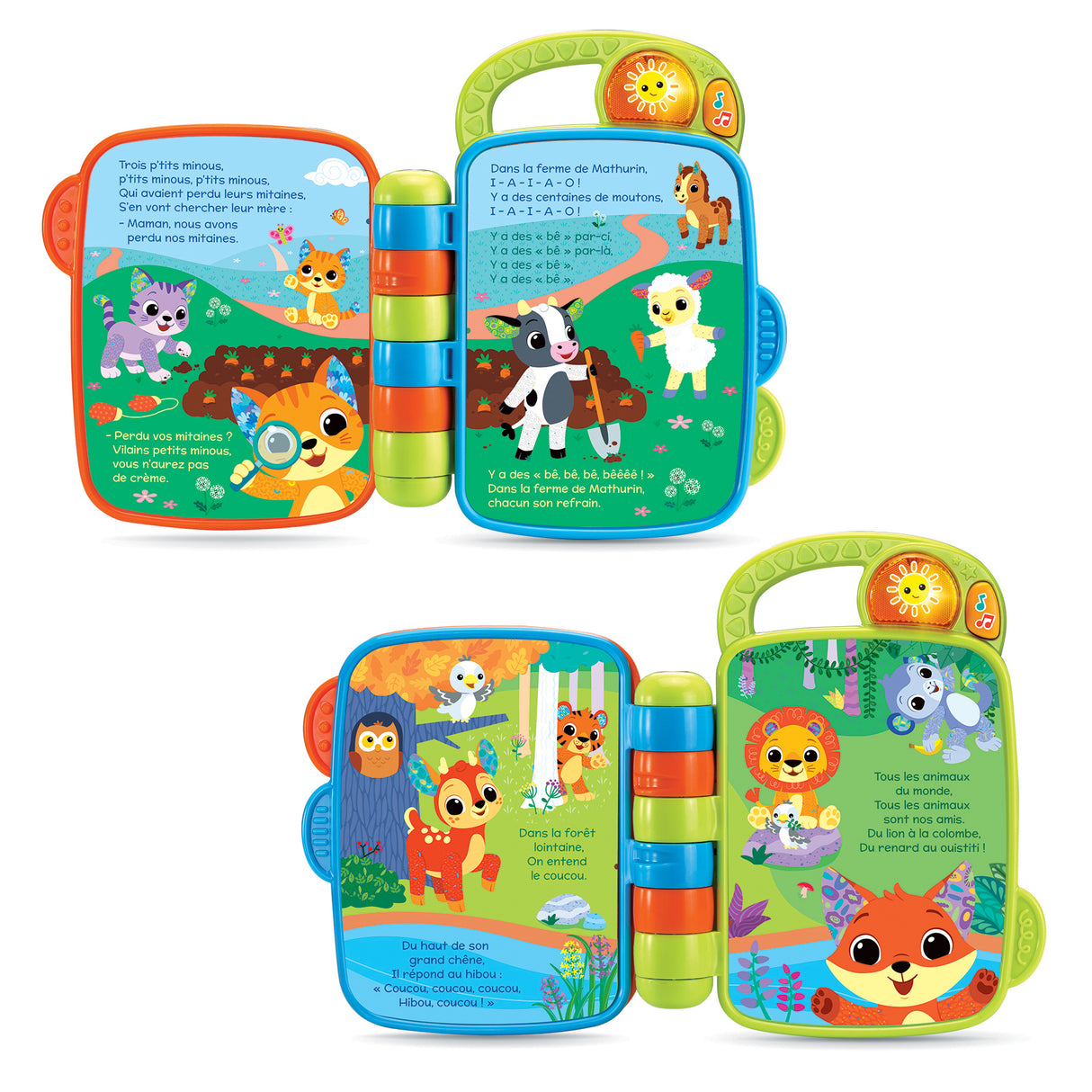 VTECH-LIVRE A COMPTINES DES P'TITS LOULOUS