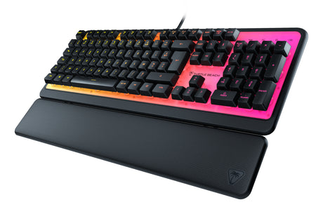 Clavier de jeu - Turtle Beach Magma - Membrane RGB - Noir, touches silencieuses, AIMO™ RGB