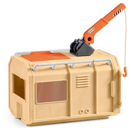 Gros camion de sauvetage d'animaux, coffret de jeu de 45 pieces avec 2 figurines d'animaux, 1 figurine de ranger articulée et des