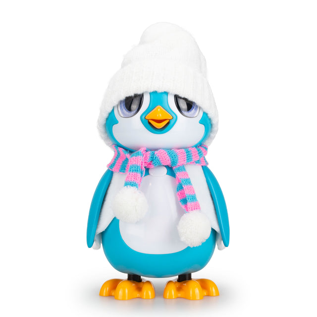 Pingouin interactif bleu - SILVERLIT - RESCUE PENGUIN - 20 émotions - Pack unboxing inclus