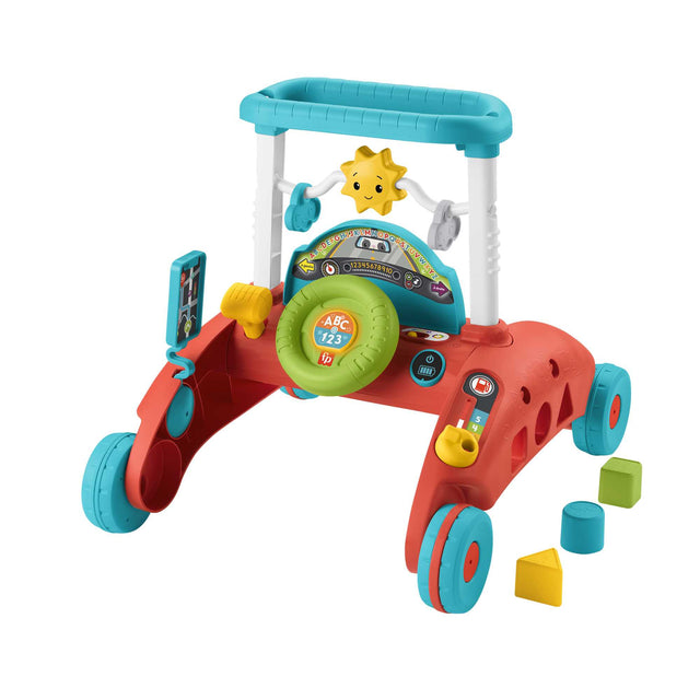 Fisher-Price-Trotteur a 2 côtés Rythme Stable et Régulier HJP43