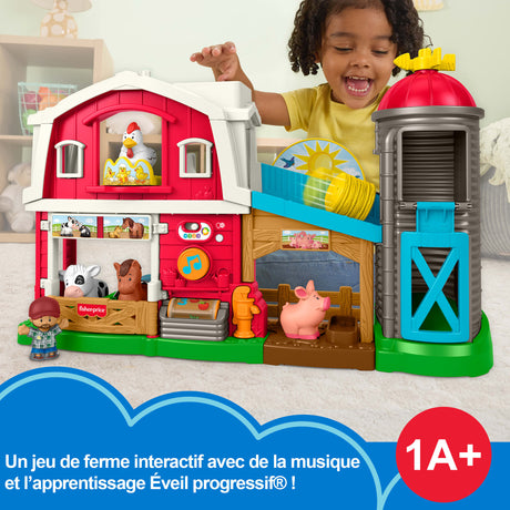 Fisher-Price - Coffret multilingue Little People - Les Animaux de la Ferme - Fisher-Price - JGX08