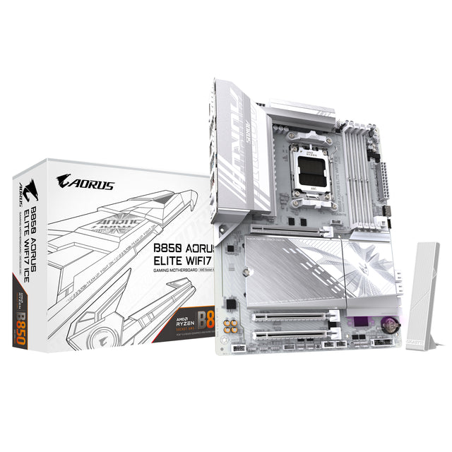 Carte mere - GIGABYTE - B850 AORUS ELITE WIFI7 ICE