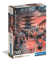 CLEMENTONI - Compact 500 pieces - Evening in Kyoto
