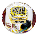 MGA Miniverse - Harry Potter - Jeu Créatif - Potions emblématiques - Loisirs créatif et décoratif en résine - Non Comestible - 8 ans
