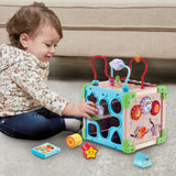 Jouet interactif VTECH CUBE NATURE - Bois certifié FSC - Animaux musicaux - 9-36 mois