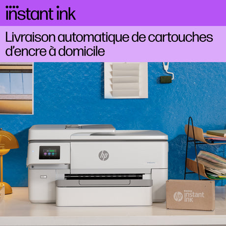 Imprimante HP OfficeJet Pro 9720e A3 Tout-en-un recto-verso, 3 mois Instant Ink inclus avec HP+