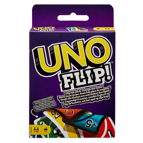Mattel Games - Uno Flip Side - Jeu de cartes Familles - 7 ans et + GDR44