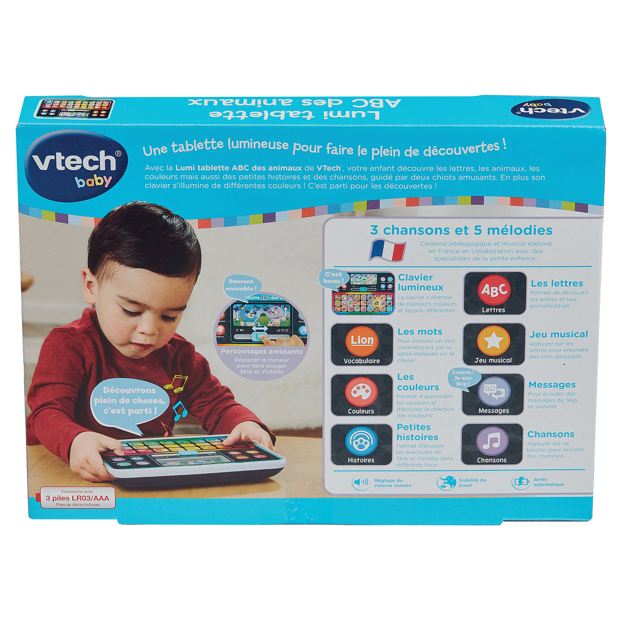 VTECH BABY - LUMI TABLETTE ABC ANIMAUX - Multicolore