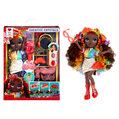 Rainbow High Cristal Poupée Mannequin 27 cm - Iris Bow