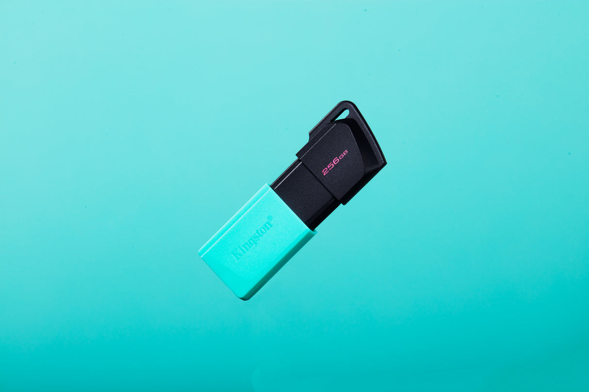 Clé USB 3.2 Kingston DataTraveler Exodia M - 256Go (Turquoise/Noir)